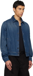 Lanvin Blue Short Denim Jacket