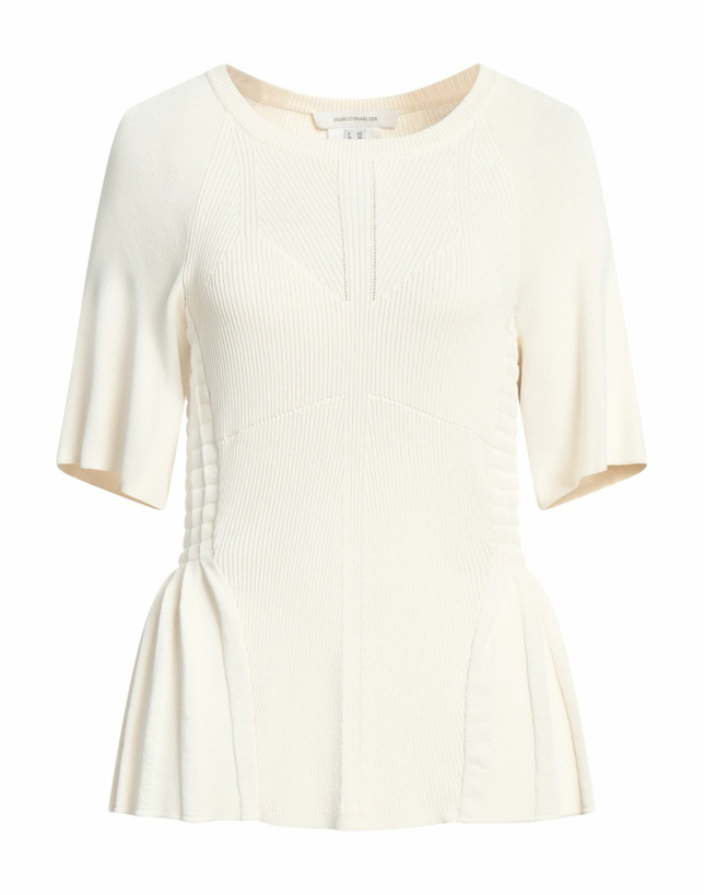 Photo: Cedric Charlier Womens Sweater in Off white