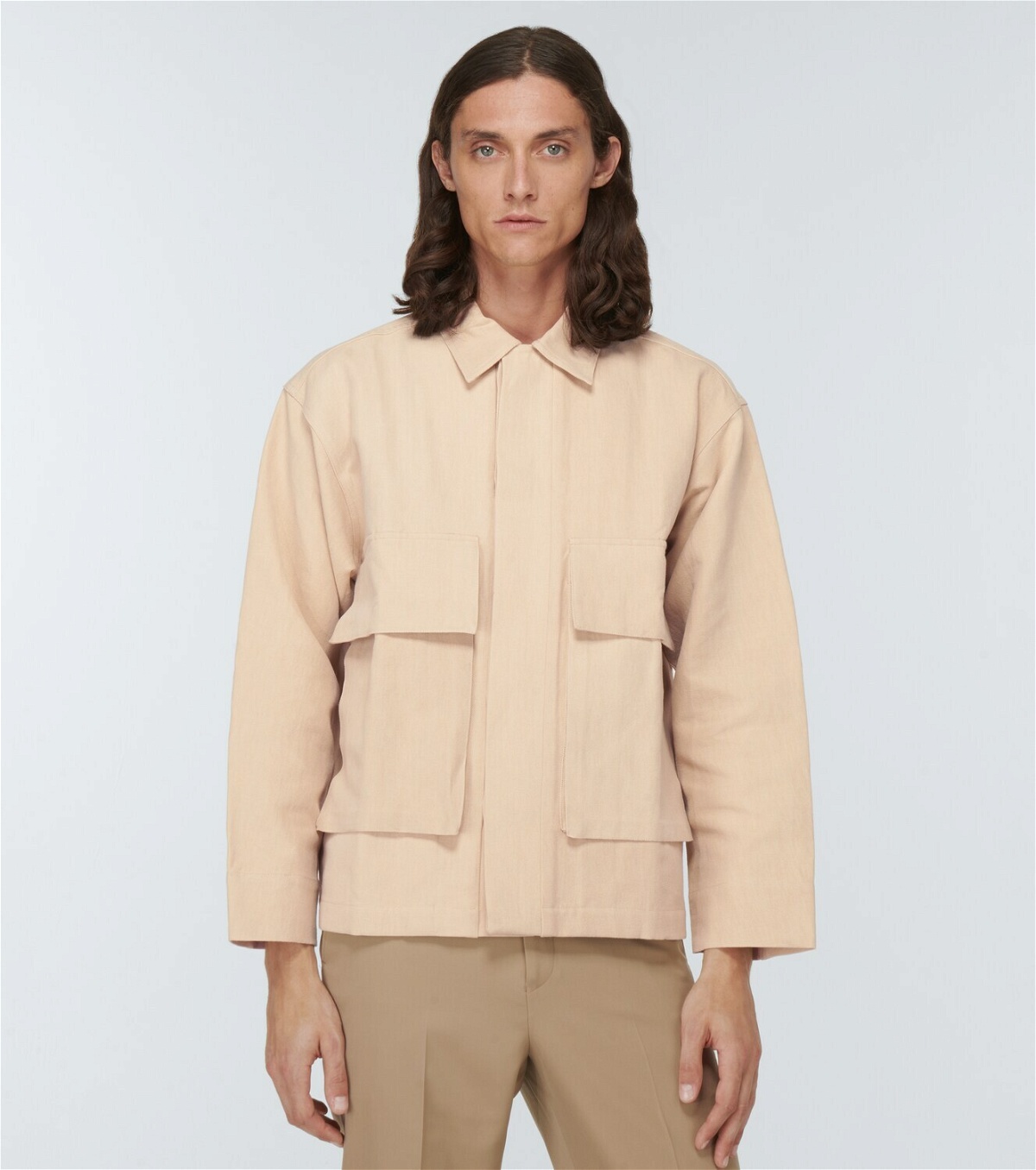 Commas Cotton-blend twill jacket