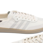 Adidas Samba Decon Sneaker in White/Charcoal/Putty Beige