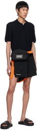 Kenzo Black Kenzo Paris 'Kenzography' Belt Bag