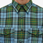 RRL Men's Mercer Check Shirt in Blue/Multi