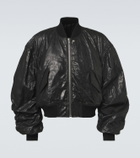 Rick Owens Secchia Flight leather bomber jacket