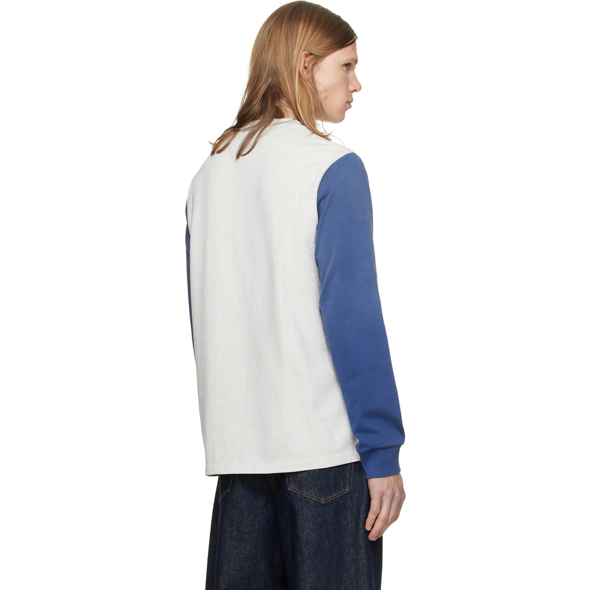 Polo Ralph Lauren Gray & Navy MLB Edition Yankees Henley
