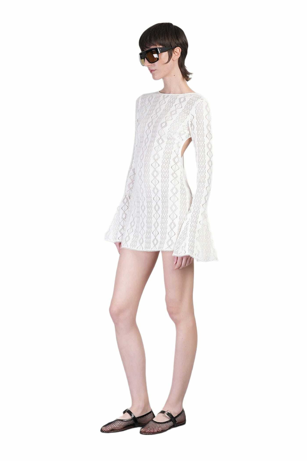 The Andamane Wanda Mini In White Cotton