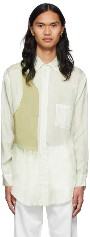 Photo: Edward Cuming Off-White Viscose Shirt