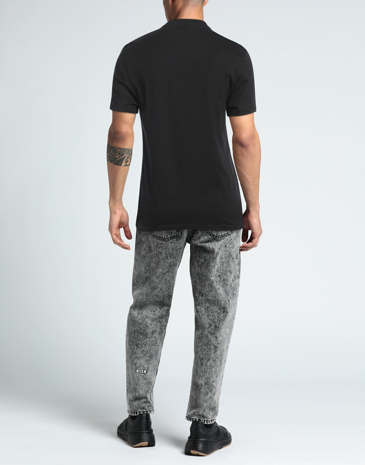 Versace Mens T-shirt in Black