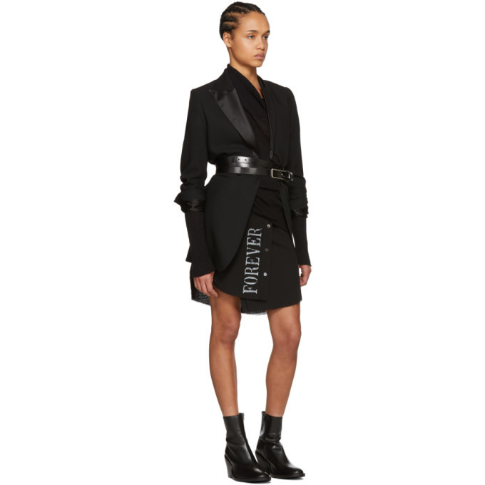 Ann Demeulemeester Black Triple Wrap Belt Ann Demeulemeester