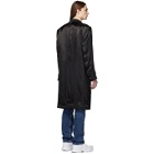 Vetements Black Inside-Out Coat
