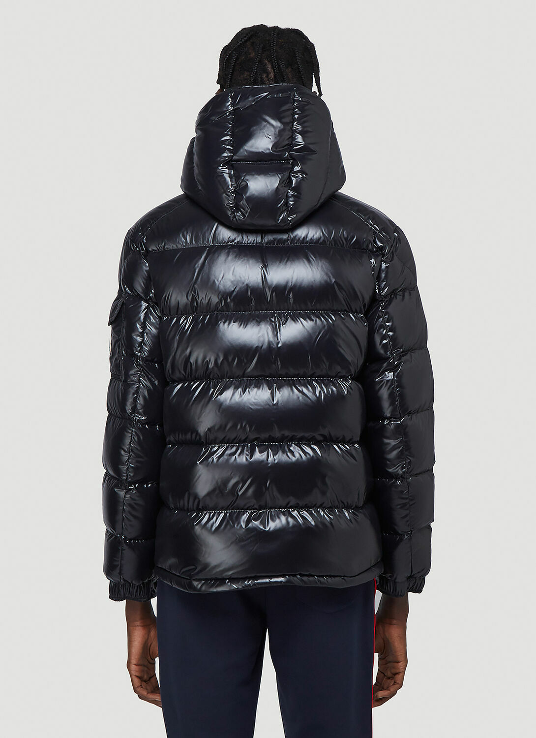 Moncler Detachable Hood Padded Down Jacket