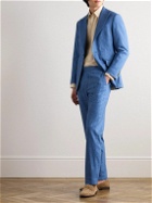 Richard James - Hyde Linen-Blend Suit Jacket - Blue