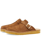 Clarks Originals Men's Desert Trek Mule in Caramel Suede