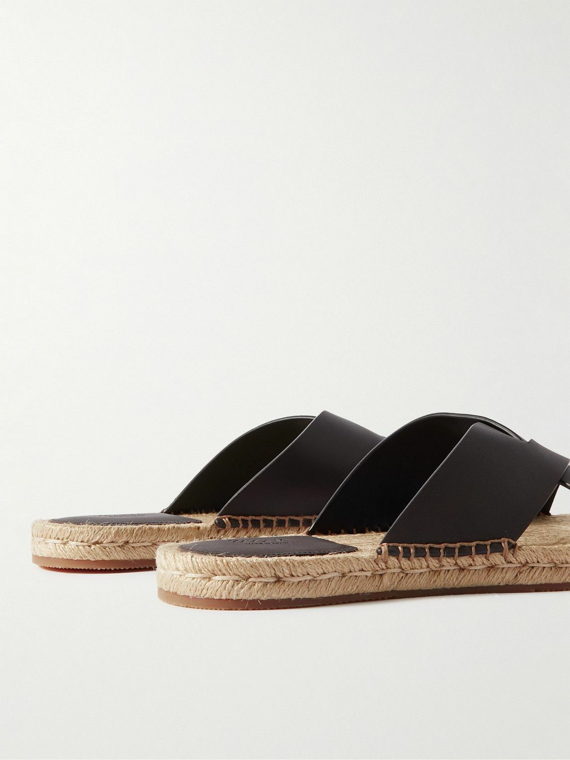 Zegna - Panarea Leather Sandals - Brown