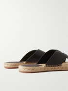Zegna - Panarea Leather Sandals - Brown