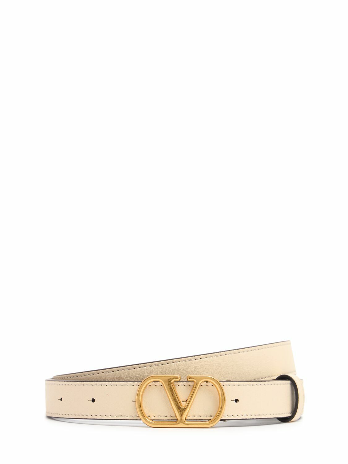 Valentino Garavani Python Leather Belt Valentino Garavani