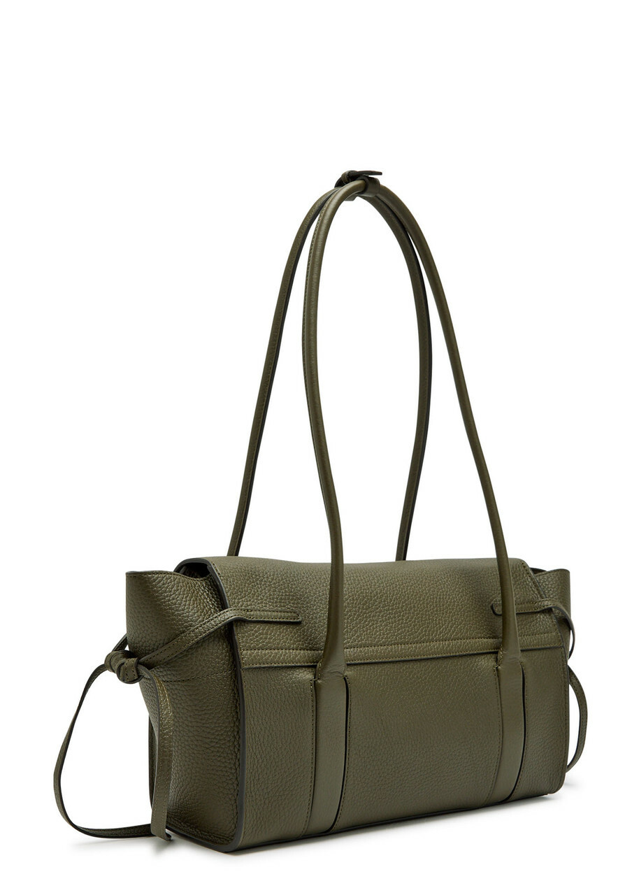Mulberry Small Soft Bayswater Grained Leather Shoulder bag - Green - One Size