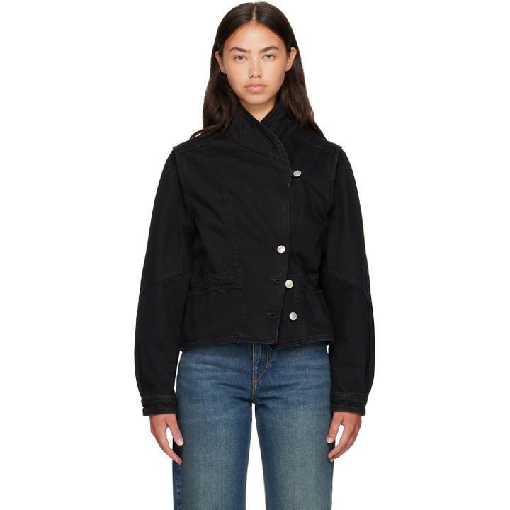 Photo: Isabel Marant Black Dolie Denim Jacket