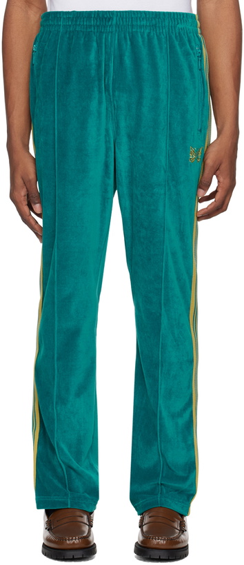 Photo: NEEDLES Blue Narrow Track Pants