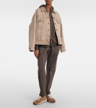 Brunello Cucinelli Monili cotton zip-up hoodie