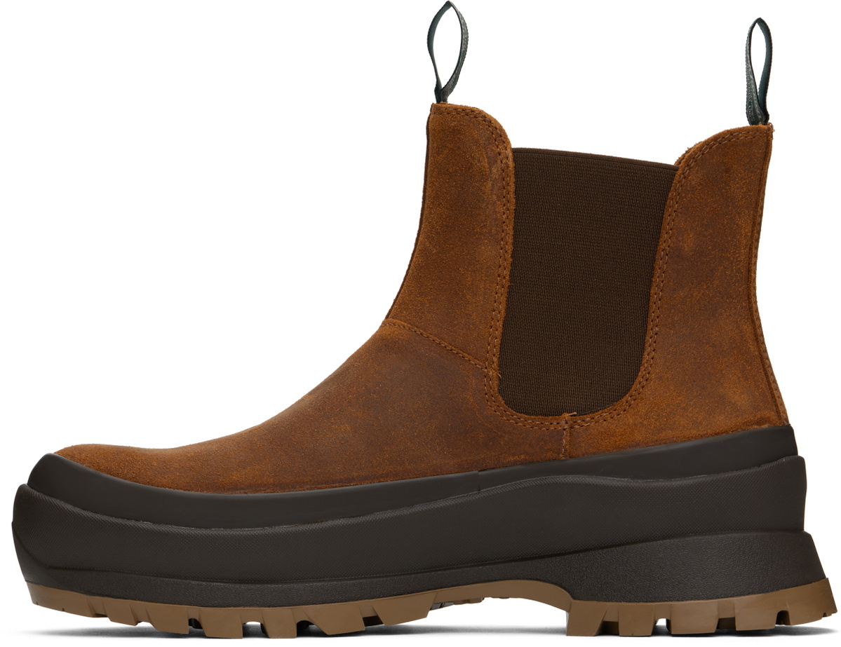 Polo Ralph Lauren Tan Logan Chelsea Boots