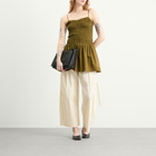 Faithfull The Brand Women's Araceli Mini Dress in Olive