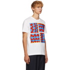 Comme des Garcons Homme Deux White Graphic T-Shirt