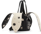 Charles Jeffrey LOVERBOY Black Banana Bucket Eyelets Bag