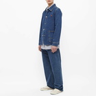 KENZO Paris Men's "Boke Crest" Relaxed Fit Jean in Navy