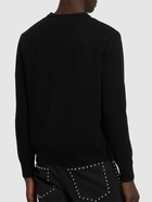 VIVIENNE WESTWOOD - Logo Embroidery Mohair Knit Sweater