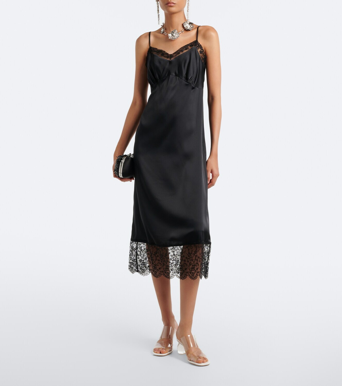 Simone Rocha Satin slip dress