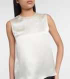Nili Lotan Davy silk satin top