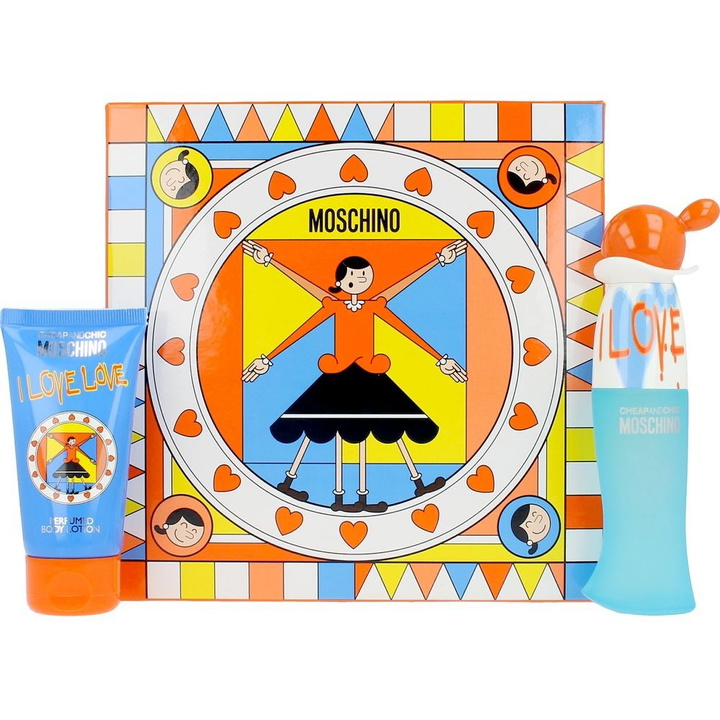 Photo: Moschino Ladies I Love Love Cheap and Chic Gift Set Fragrances 8011003885626