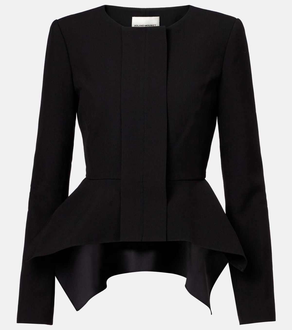 Roland Mouret Peplum crêpe jacket