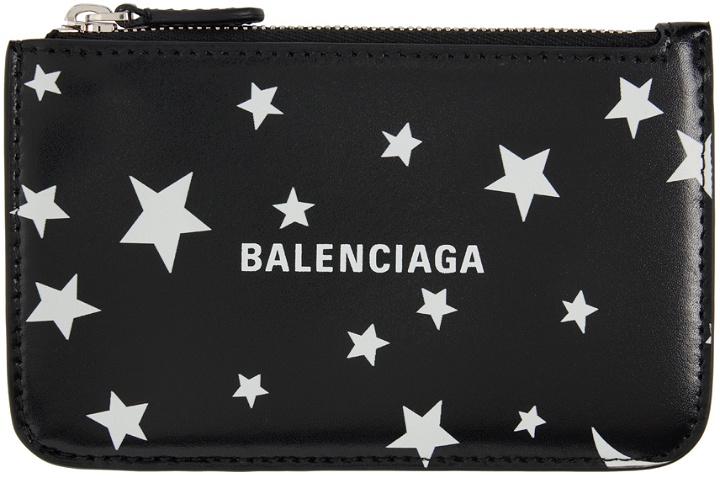 Photo: Balenciaga Black Moon & Stars Card Holder