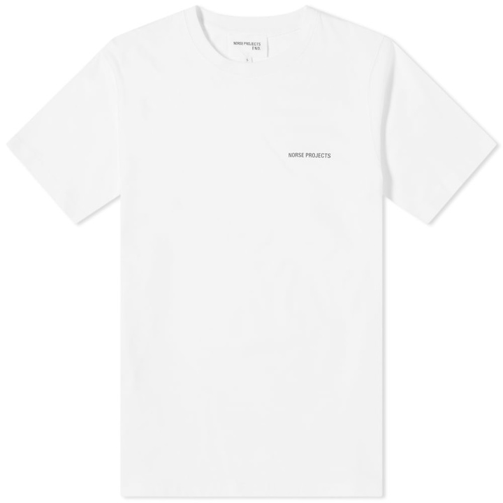 Photo: Norse Projects Niels Standard NP Logo Tee - END. Exclusive
