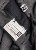 Maison mihara yasuhiro Sun Faded Like Distressed Cotton Sweatshirt Black