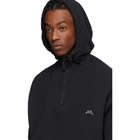 A-Cold-Wall* Black Asymmetric Hoodie