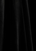 Norma Kamali Velvet Midi Dress Black