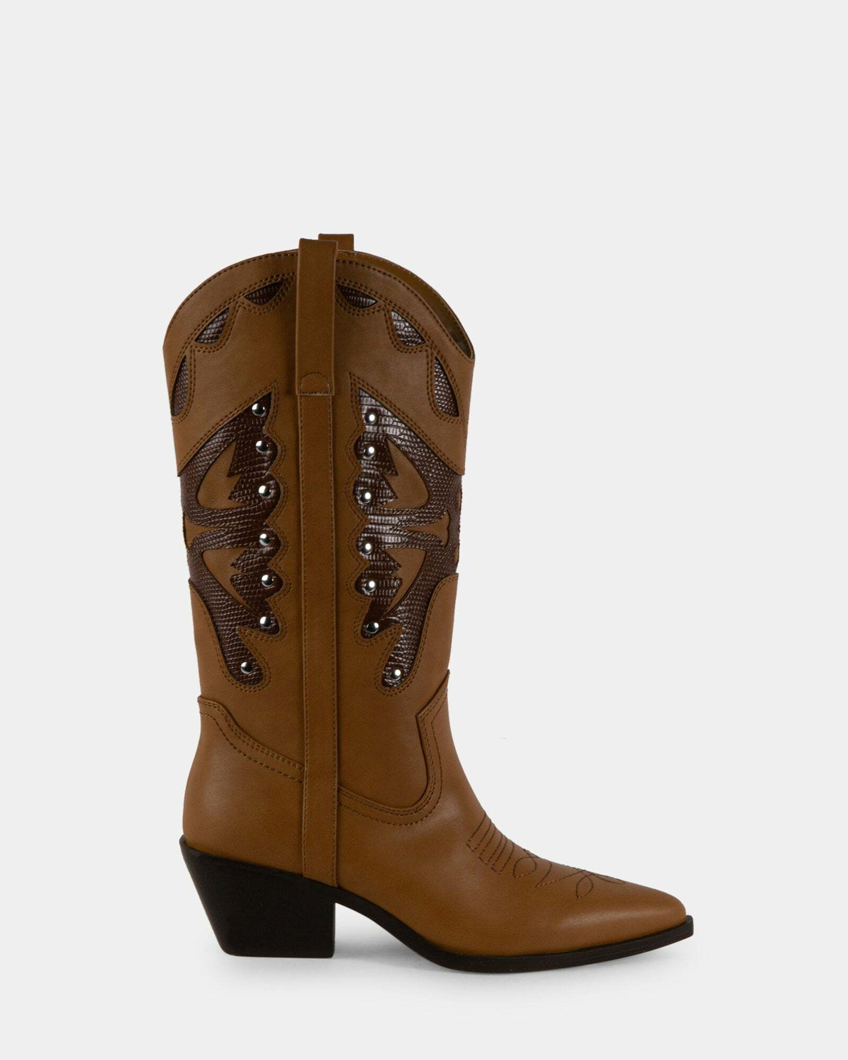 Steve Madden Saloonn Boots in Tan