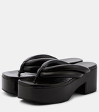 Dries Van Noten Leather platform sandals