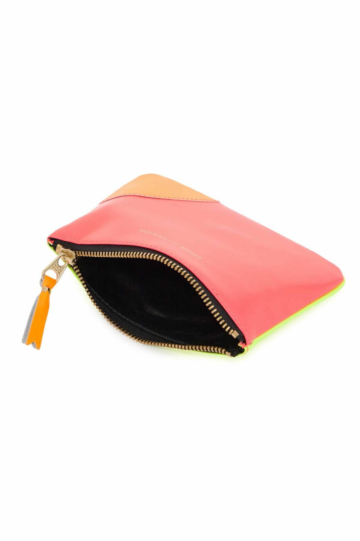 COMME DES GARCONS WALLET super fluo pouch Multicolor