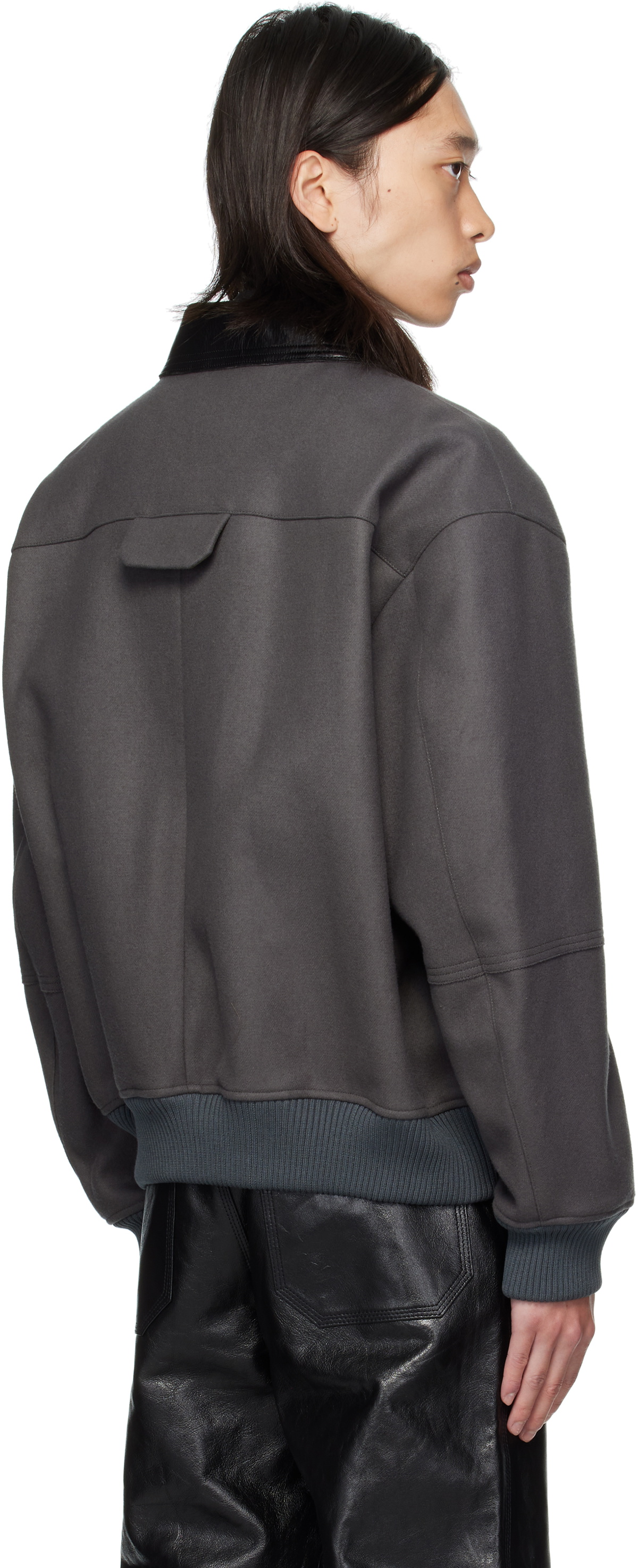 OUAT Gray Meta Blouson Jacket