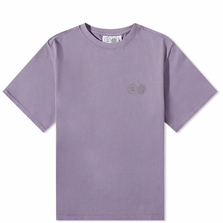 Photo: Carrier Goods Men's Carrier Logo T-Shirt in Purple Sage