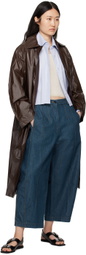 Cordera Blue Frontal Seam Curved Jeans