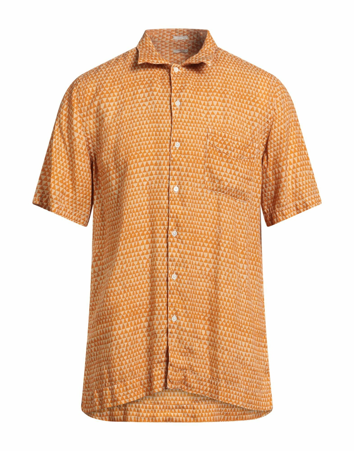 Massimo Alba Mens Shirt in Orange