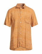Massimo Alba Mens Shirt in Orange