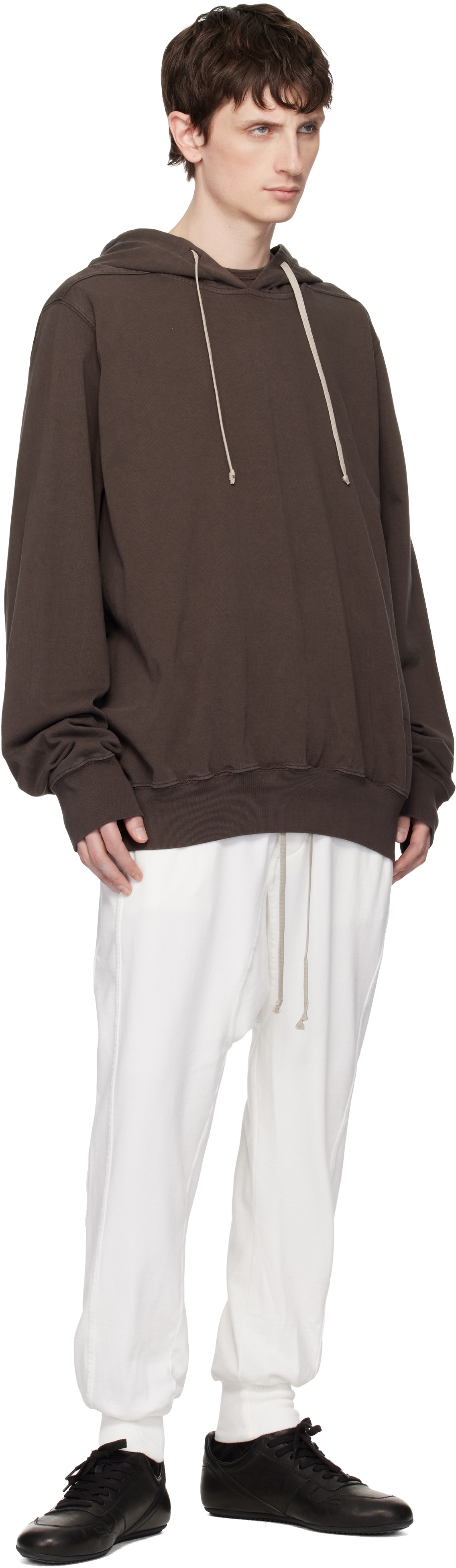 Rick Owens DRKSHDW Off-White Temple Drawstring Sweatpants