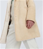 Loro Piana Sedrun shearling-lined suede coat