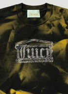 Aries x Juicy Couture - Tie-Dye Shrunken T-Shirt in Black