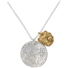 Alighieri Silver and Gold La Collisione Necklace